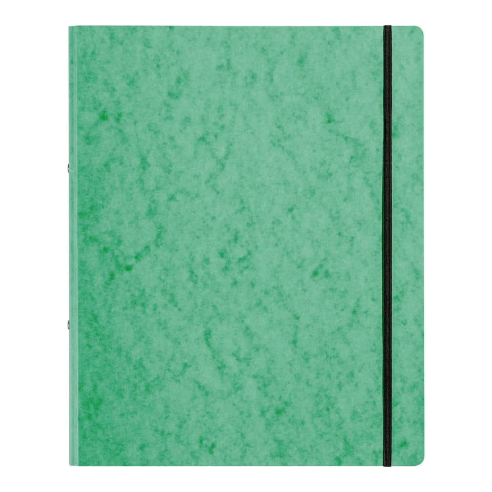 Notizbuch, Grün, Gummiband, Kartoncover, A5