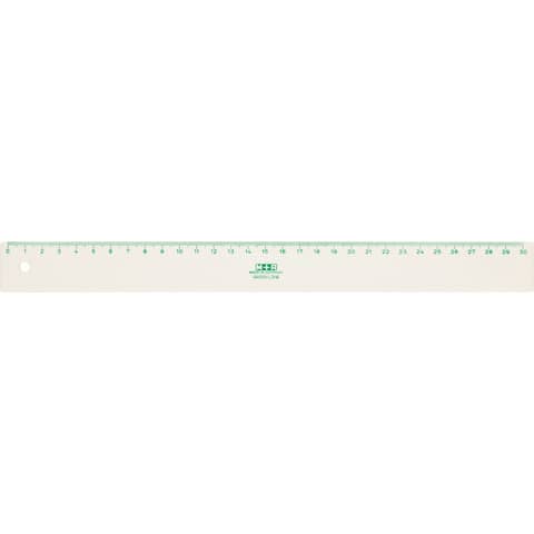 Lineal Green Line, schmal, 30cm, sortiert M+R 711300810