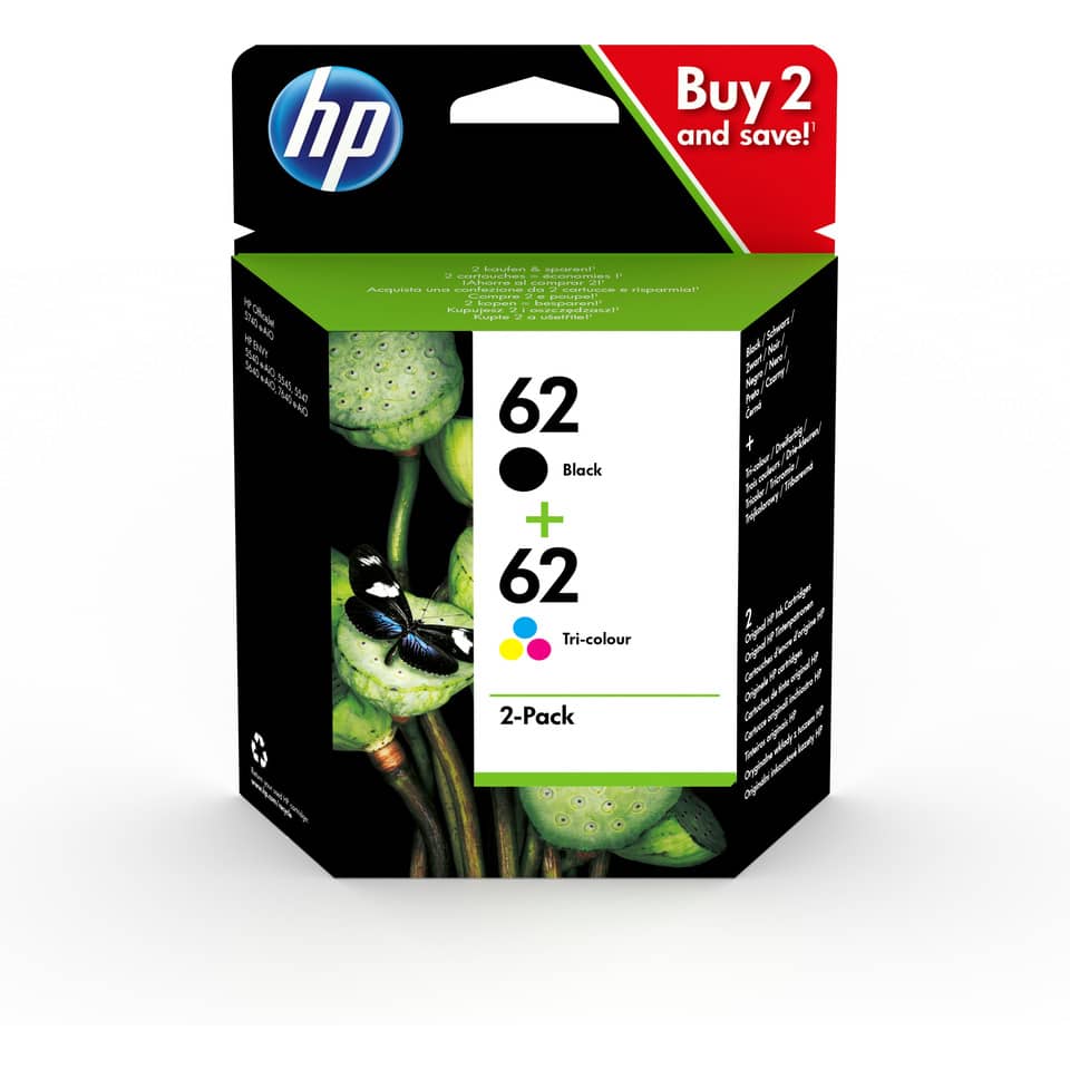 Drucker Tintenpatrone, 72, schwarz, bunt, 2er Pack