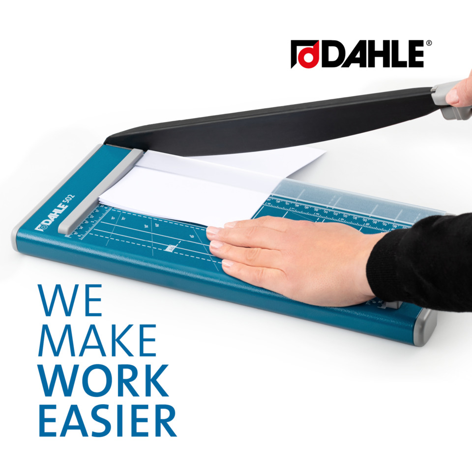 Papierschneidemaschine, Schneidematte, Kartonmesser, Glatte Klinge, Dahle