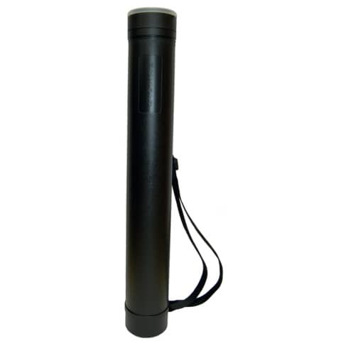 Planrolle, Ø 80 mm, ausziehbar von 600-1.000 mm, schwarz, PE RUMOLD ZR 6611