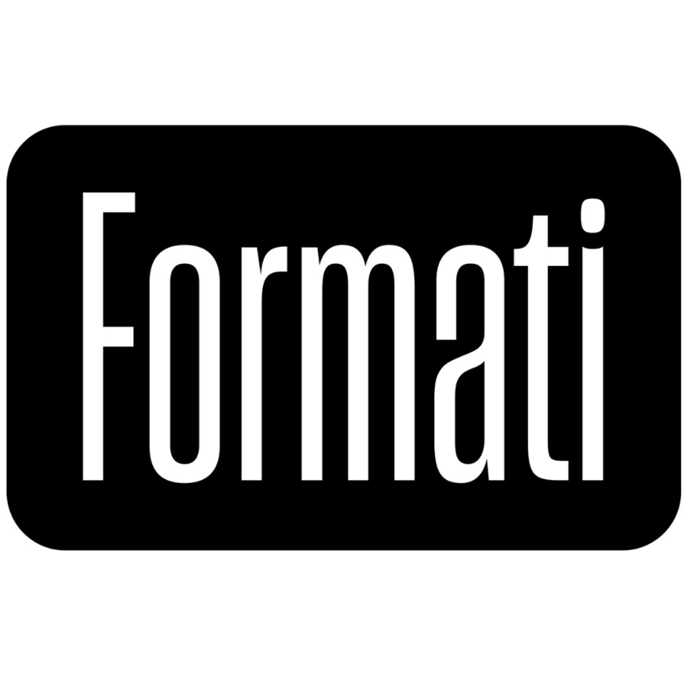 Formati, Logo, Schwarz, Weiß, Rechteck