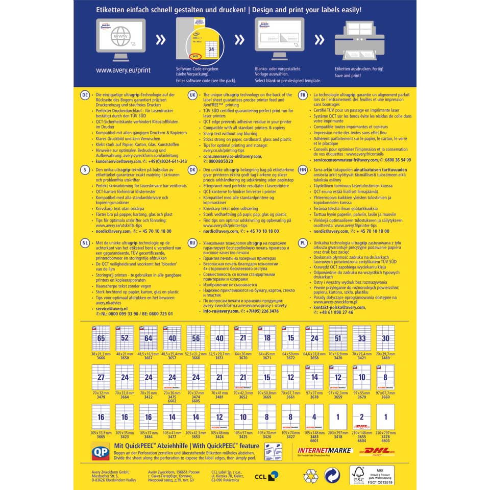Etiketten, Druckvorrichtung, Label-Vorlage, Etikettentechnik, Druckerzubehör