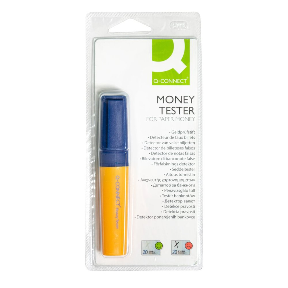 Geldprüfstift, Geldprüfer, Money tester, Papiergeld, Bargeld prüfen