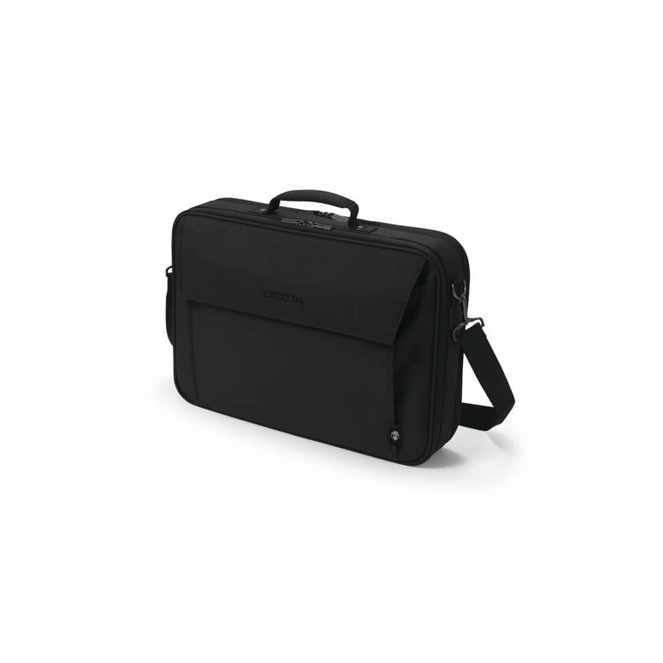 Koffer, Schultertasche, Laptop-Tasche, Schwarz, Seitentasche