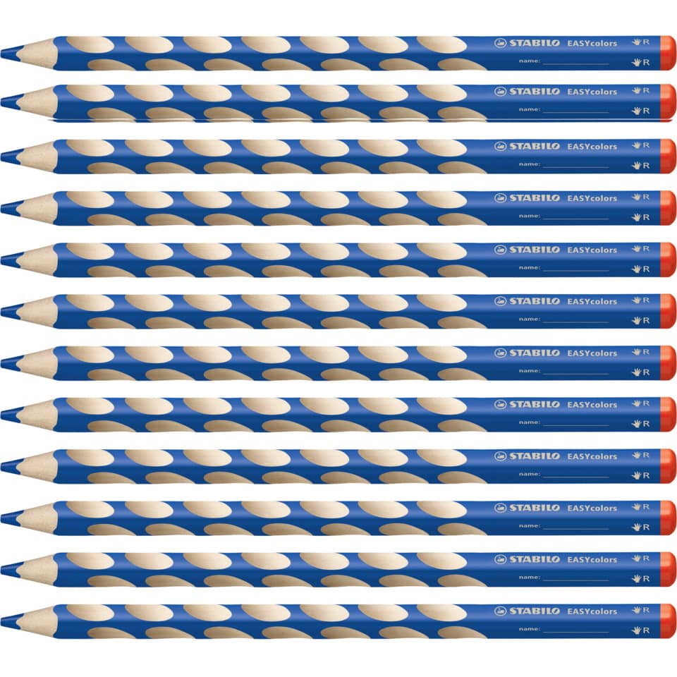 Bleistifte, Rundspitze, Blau, Holz, verpackt?