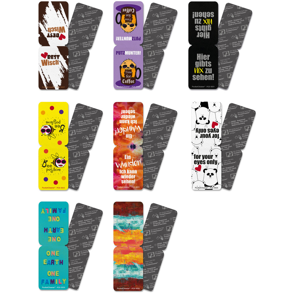 Kartenetiketten, Motivkarten, Kartenaufkleber, Sprüchekarten, Tiermotiv