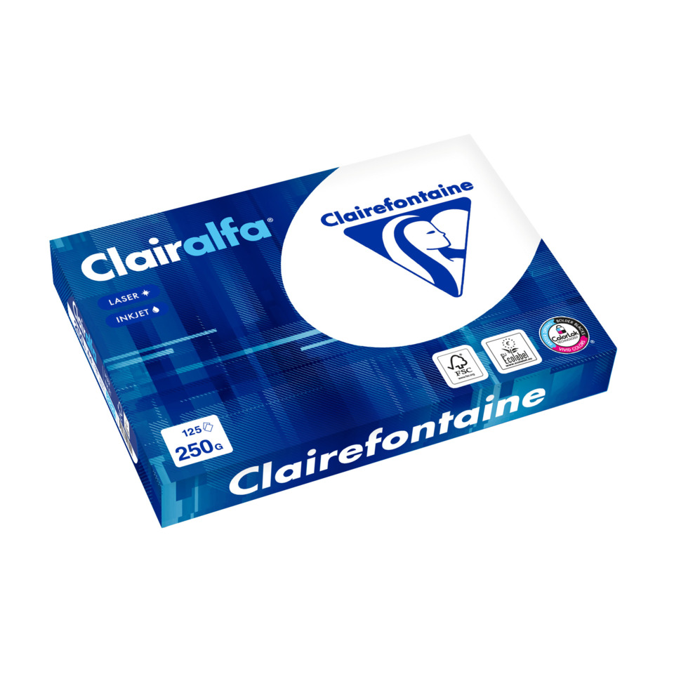 Küchenrolle, Papiertücher, Taschentücher, Blaues Design, Clairefontaine
