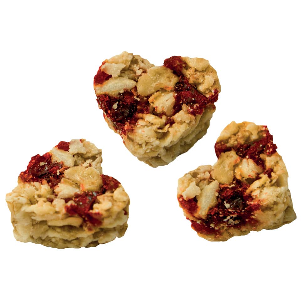 kuchenstücke, kuchen, streuselkuchen, fruchtfüllung, raspberries