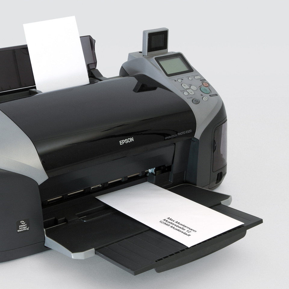Tintenstrahldrucker, Drucker, Papierausgabe, LCD-Bildschirm, Epson, Drucker, Tintenstrahldrucker, EPSON, All-in-One, Papierausgabe