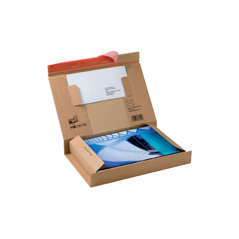 Versandkarton Post-Box, 300x212x43mm, braun COLOMPAC 30000269