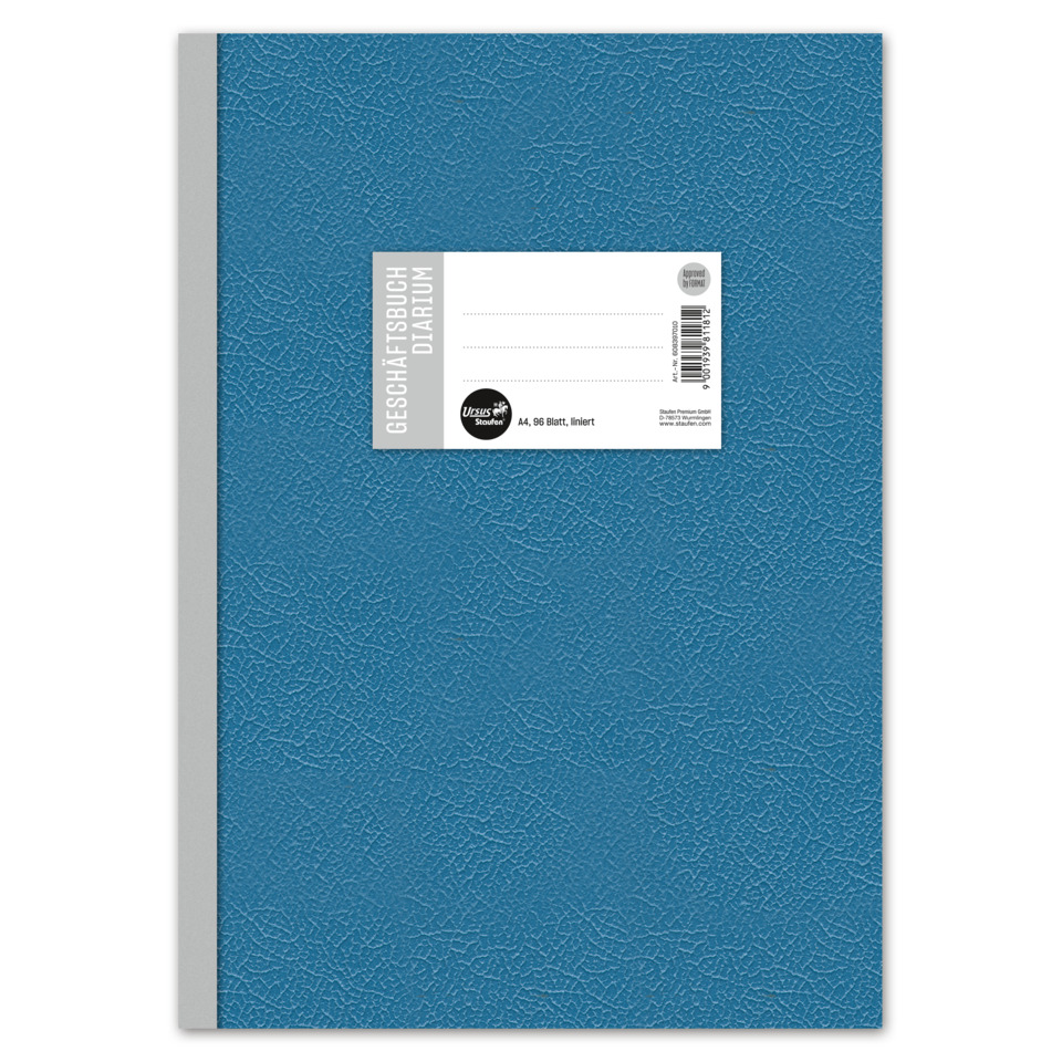 Geschäftsbuch, A4, 96 Blatt, liniert, schwarz STAUFEN STYLE 608397010 Geschäftsbuch, A4, 96 Blatt, liniert, schwarz STAUFEN STYLE 608397010