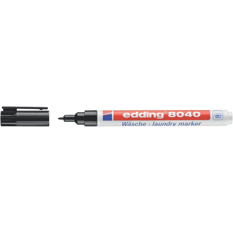 Wäschemarker 8040, 1mm, schwarz EDDING 48040001