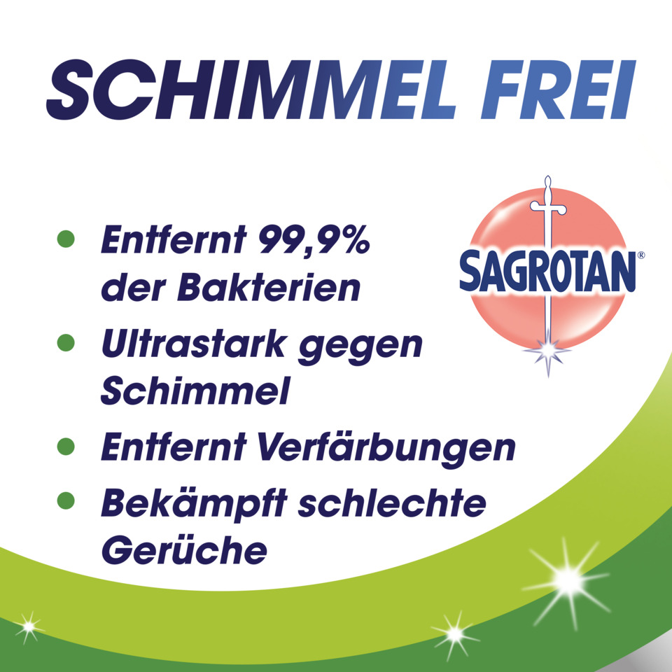 Schimmelfrei, Bakterien entfernen, Ultraschall, Geruch bekämpfen, Verfärbungen entfernen