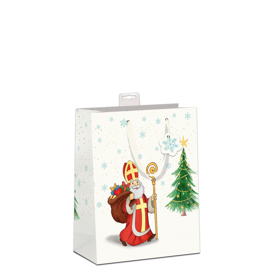 Weihnachtsgeschenk, Sack mit Geschenken, Sankt Nikolaus, Weihnachtsbaum, Winterdeko