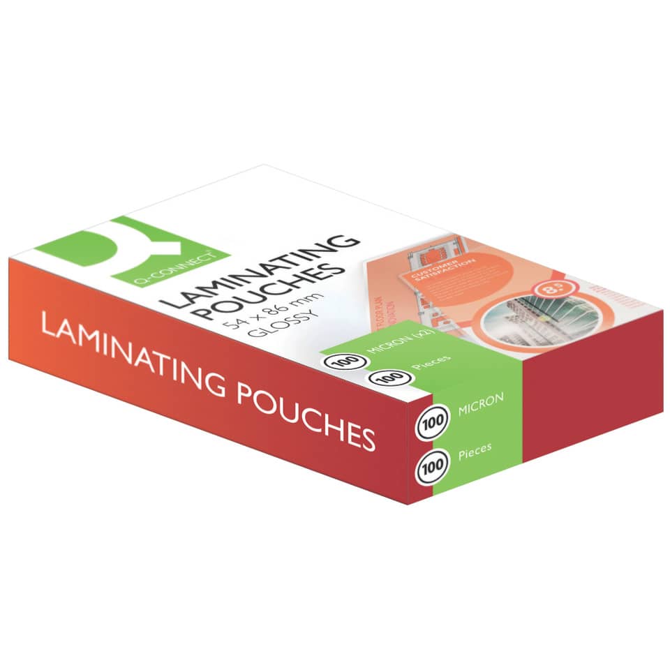 Laminatpouches, Laminating Pouches, Klebefalz, Transparente Hülle, 100 Stück