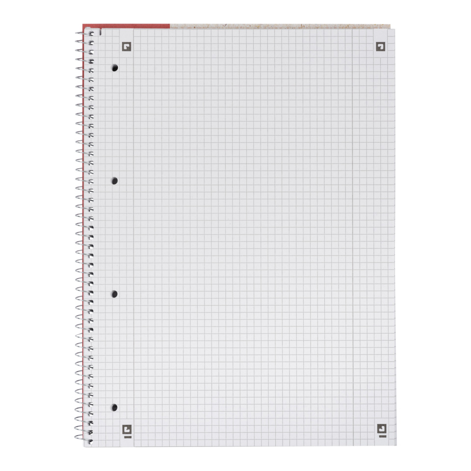 Spiralblock, Notebook, Line grid, Graph paper, A4 size