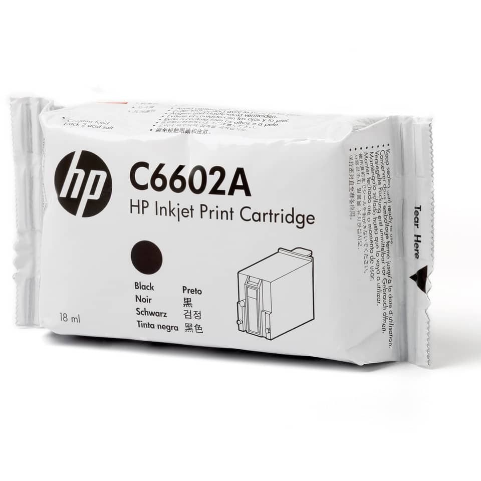 HP, Tintenpatrone, C6602A, Schwarz, 18 ml