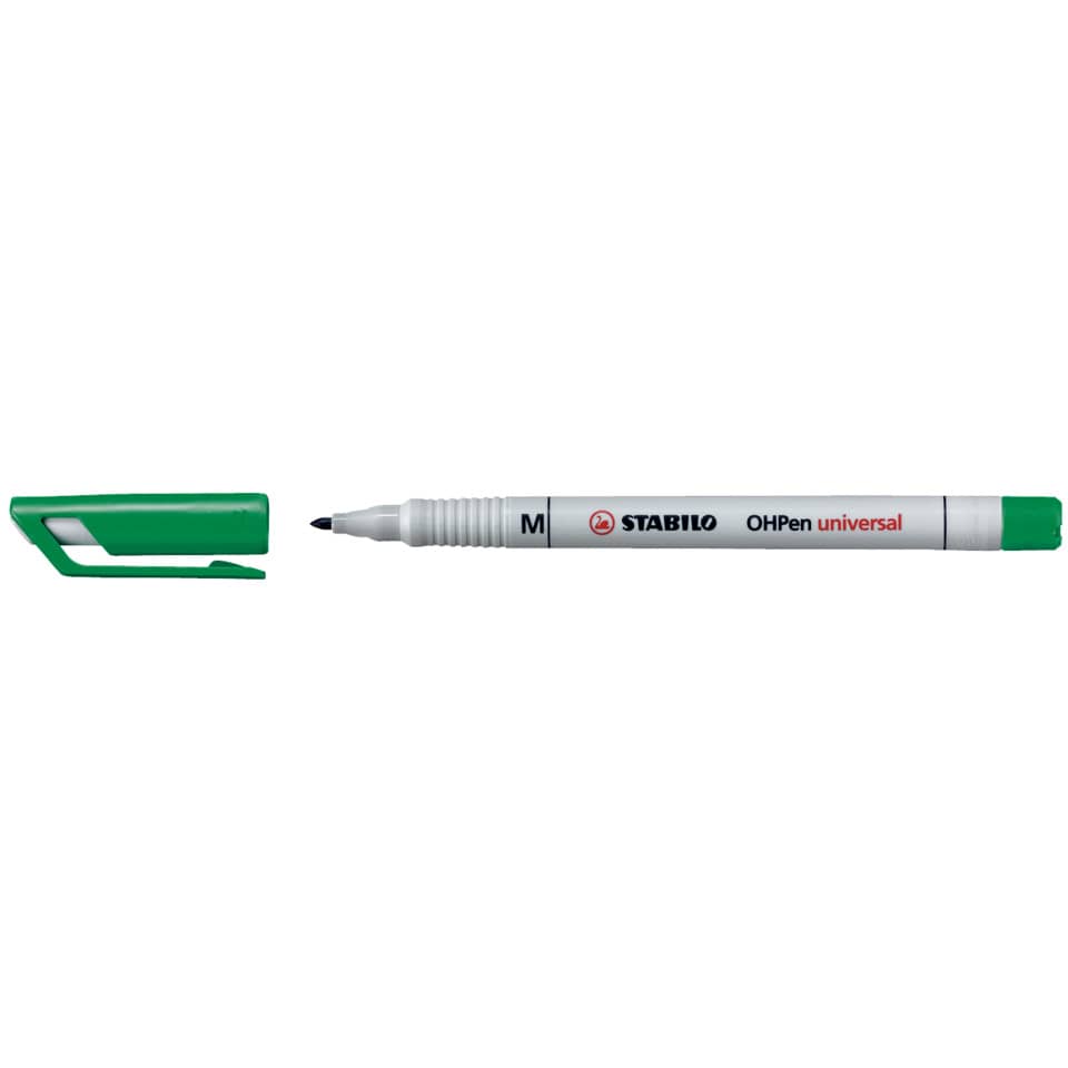 Stabilo OHPen, Marker, Permanentmarker, Marker mit Deckel, Schreibgerät