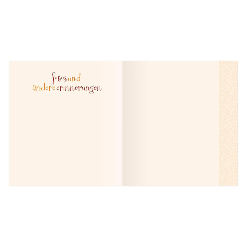 Notizbuch, Broschüre, Portfolio, Pfirsich, Logo Text