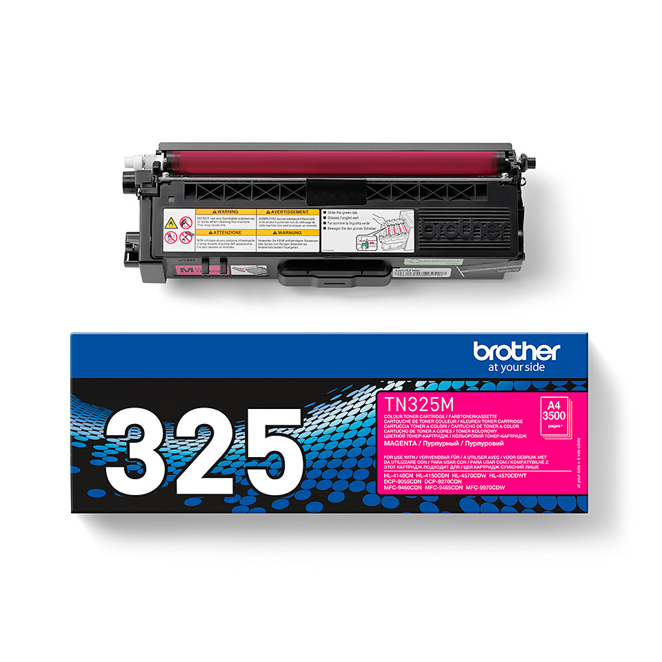 Tonerpatrone, Laser-Toner, Magenta, 325, Brother-Verpackung