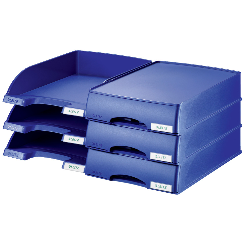 A4-Organizer, Schreibtisch-Organizer, Schubladeneinheit, Aufbewahrungsfach, Blaues Kunststoff-Organisationssystem