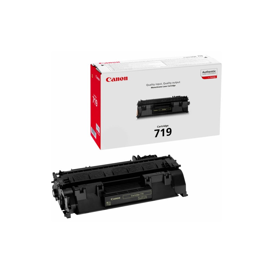 Toner Cartridge, Laser Cartridge, Cartridge 719, Canon Box, Schwarz
