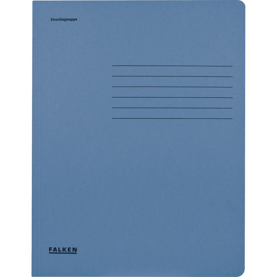 Notizbuch, Spiralstich, Blau, A4, Karton