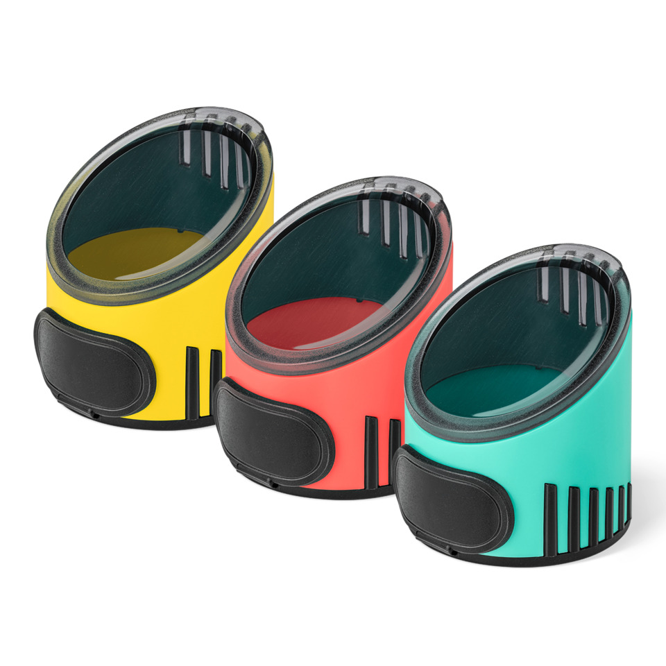 Schnorchelglas, Schwimmbrille, Tauchglas, Brillenglas, Hohlrundkante