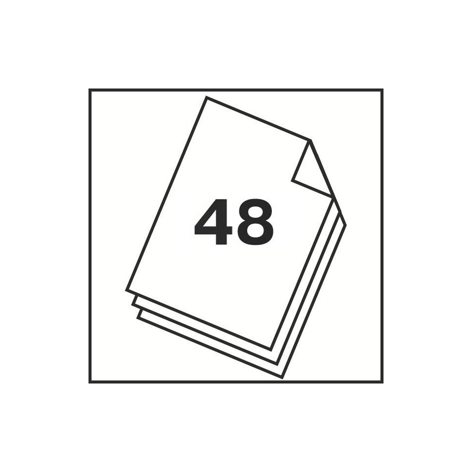 Notizbuch, Papier, 48 Seiten, Notizheft, Blocknote