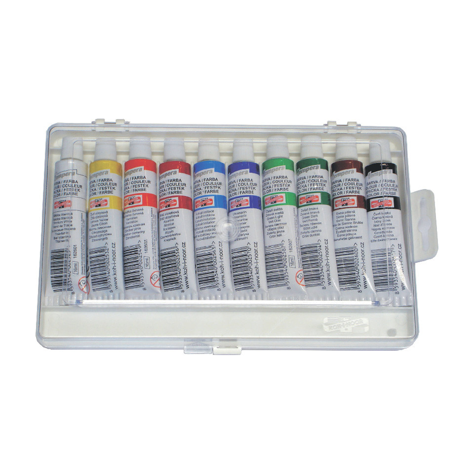 Acrylicfarben, Farbtuben, Farbset, Künstlerbedarf, Farbkassette