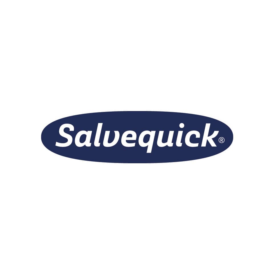 logo, Salvequick, blaues Oval, Markenzeichen, Notfallkleidung?
