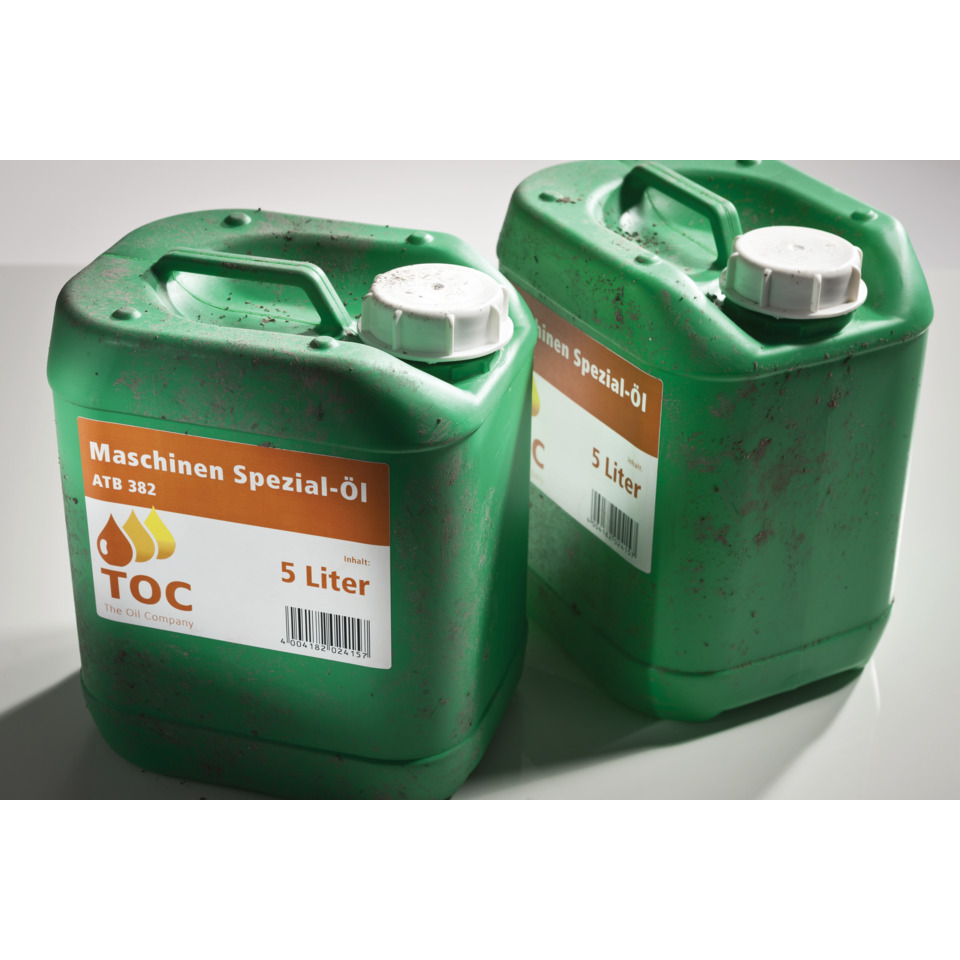Ölkanister, Maschinenöl, 5 Liter, grün, EtikettTOC, Ölkanister, 5 Liter, Grün, Spezial-Öl, TOC