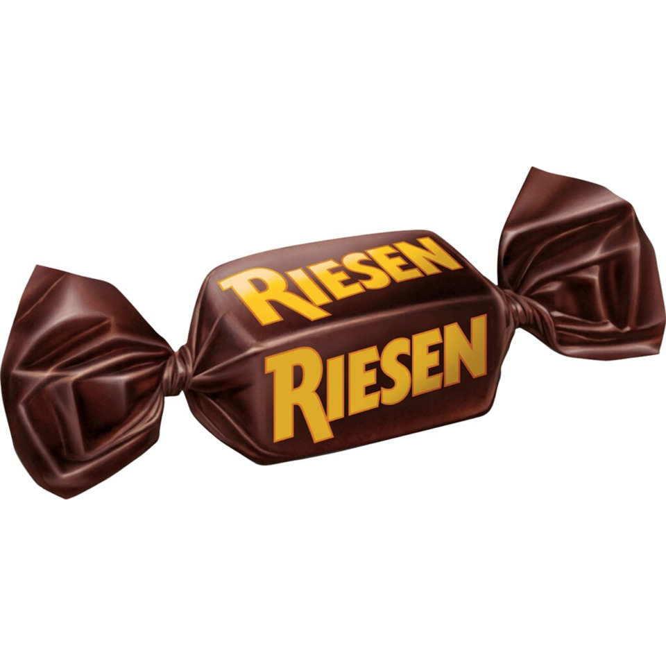 Schokolade, Bonbon, Karamell?, Wickel?, Riesen