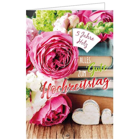 Hochzeitstagskarte Drehzahl  93-1322