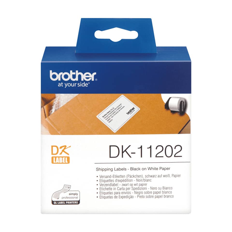 Drucketiketten, Etiketten, Versandetiketten, DK-11202, Papieretiketten