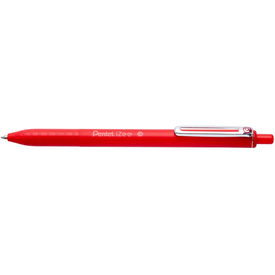 mechanical pencil, roter bleistift, Pentel, Klemme, Radiergummi am Ende