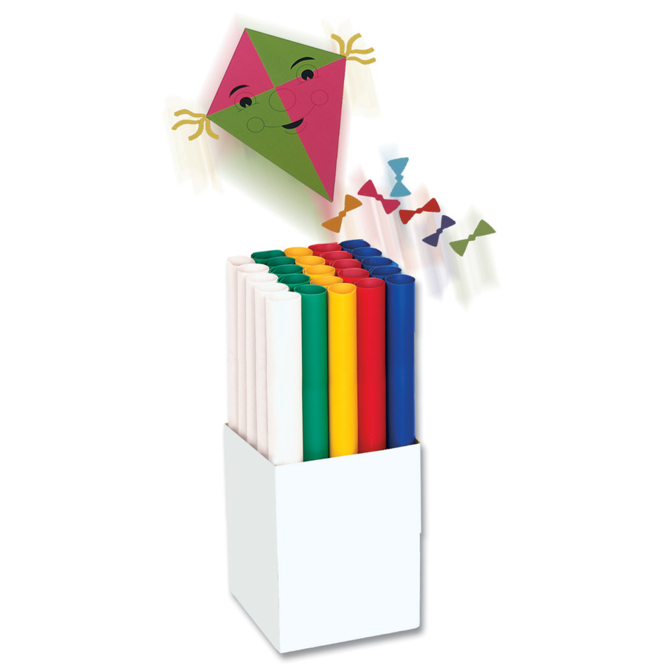 Kreidestifte, Buntstifte, Bleistifte, Kunstbedarf, Kartonbox