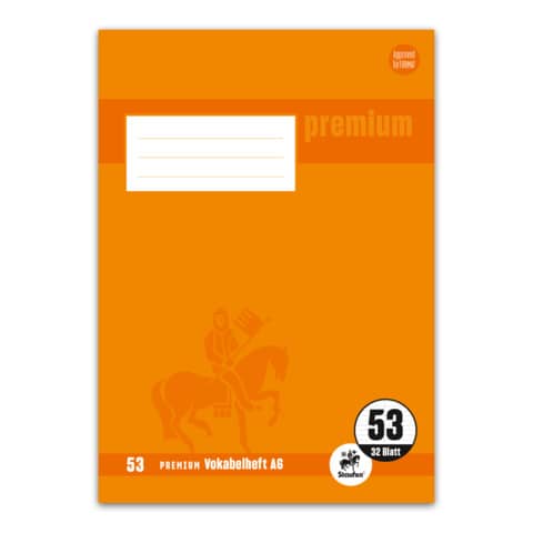 Vokabelheft Academy, A6, 90g/m², 32 Blatt STAUFEN PREMIUM 734010263