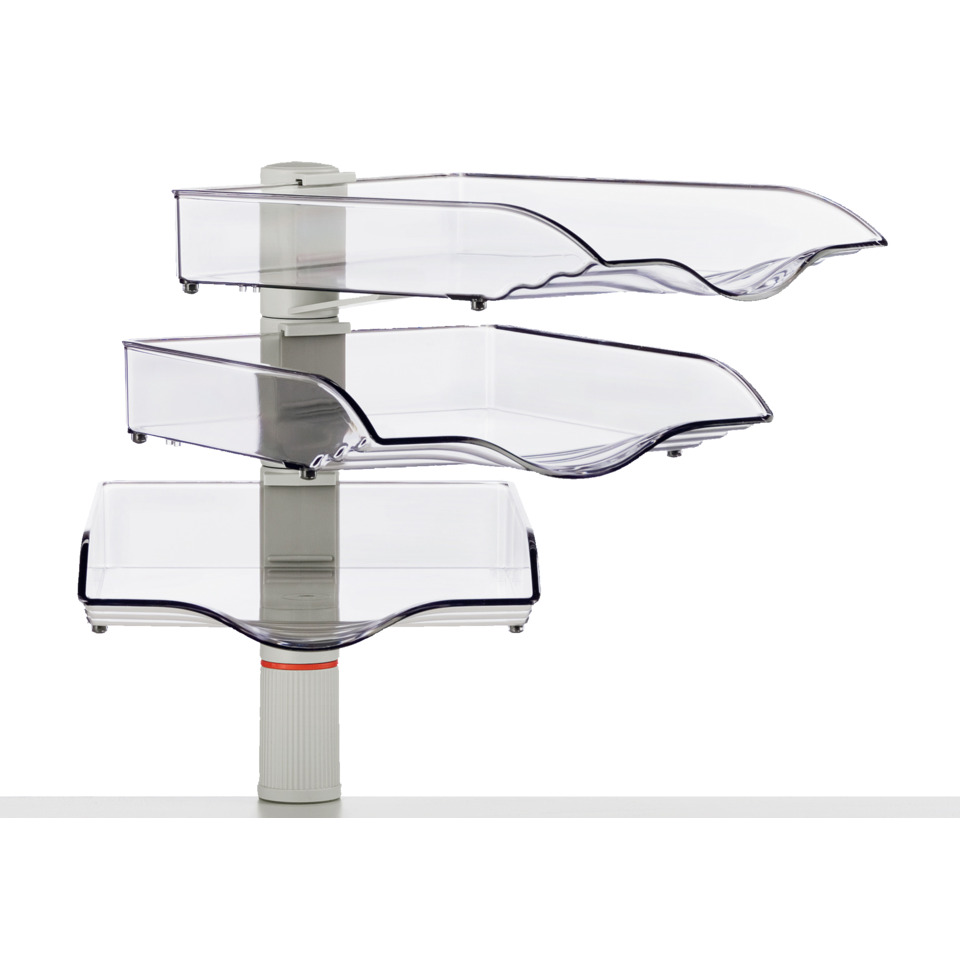 Auffangkorb, Transparent, Ablagehalter, Schubladenbox, Organisationsstation