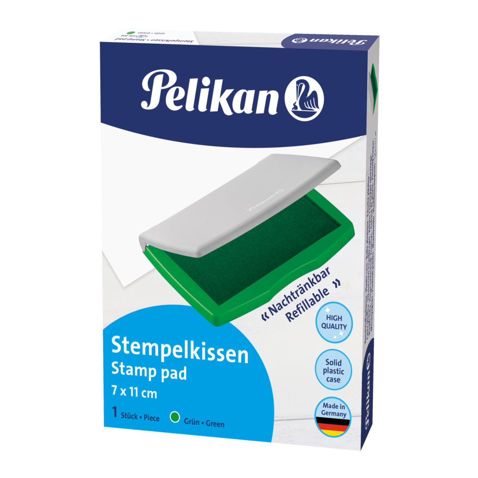 Stempel, Stempelkissen, Stamp pad, Grün, Nachfüllbar