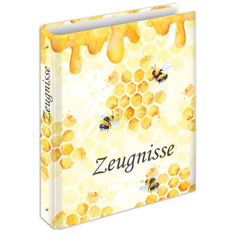 Zeugnisringbuch Honey, A4, 4-Ring RNK 46819