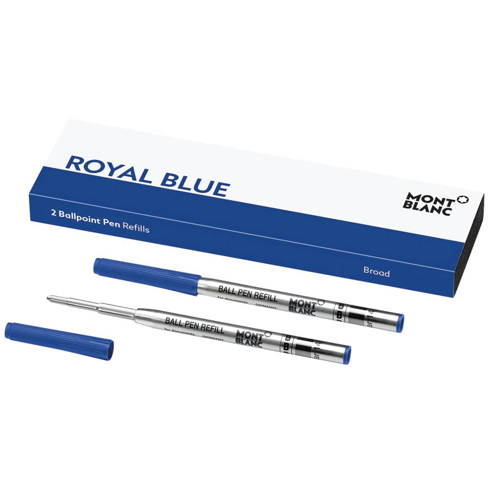 Kugelschreiber-Nachfüllung, Ballpoint-Refill, Blue, Royal Blue, Montblanc