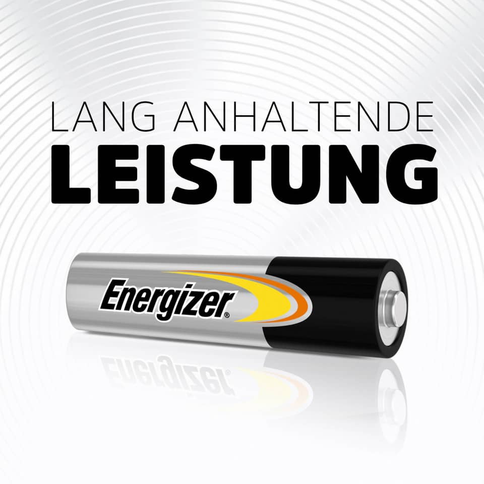 Batterie, AA-Batterie, Energizer, Alkali-Batterie, Kleinbatterie