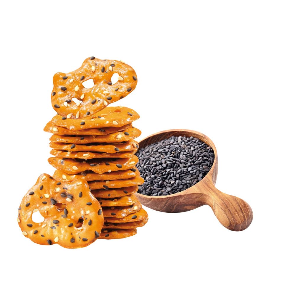 Sesamkringel, Sesam, Keks, Schwarzsamen, Snack