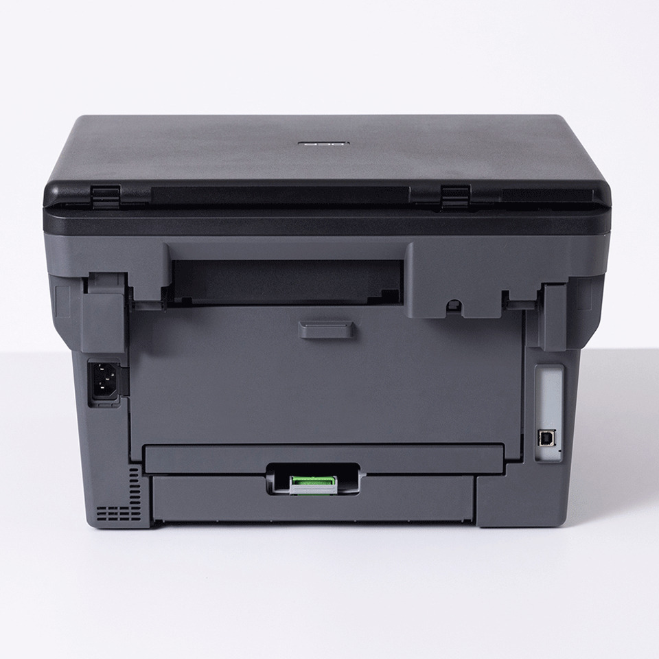drucker, Thermo-Drucker, USB, Vorderansicht, grau