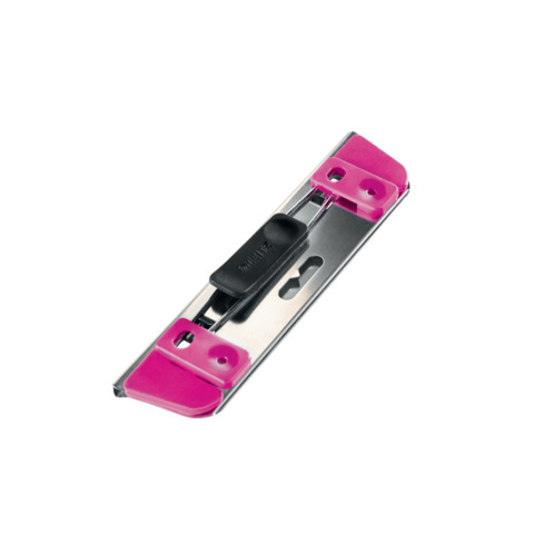 Locher Active WOW, 2 Blatt, Metall, pink LEITZ 1728-60-23