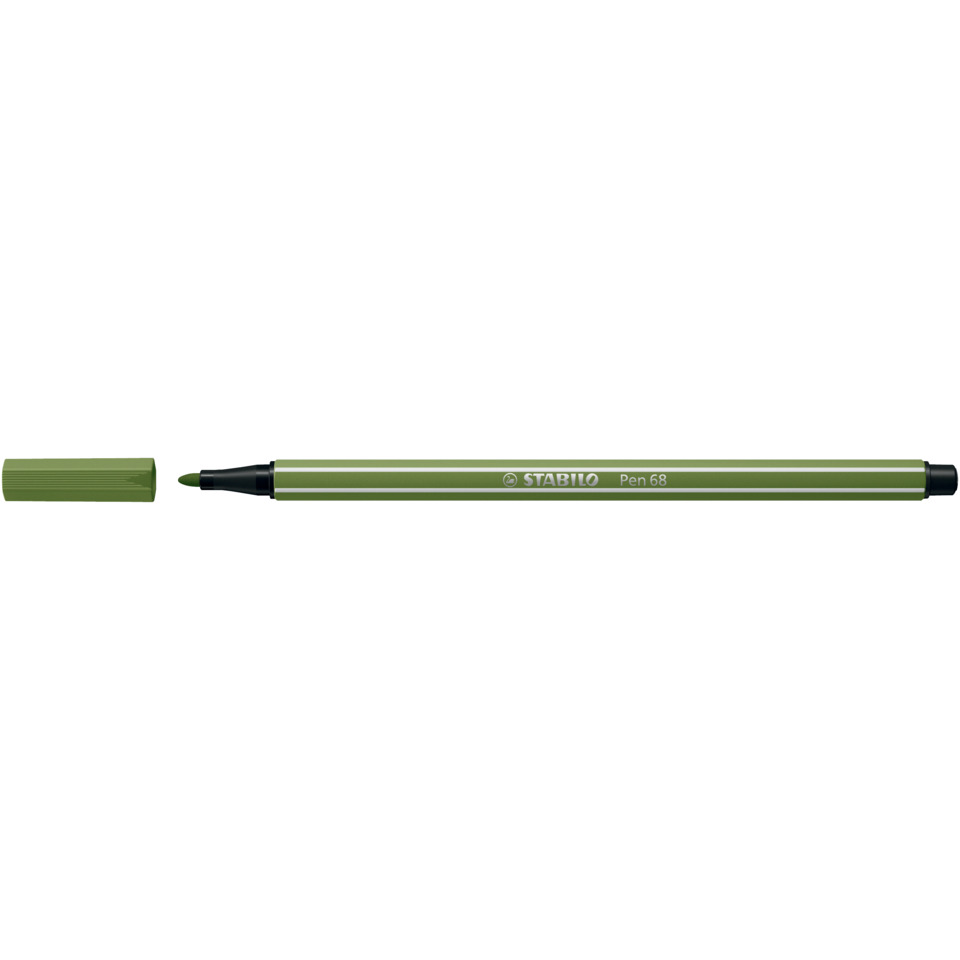 Marker, Permanent marker, Permanent marker, Green, Stabilo Pen 68