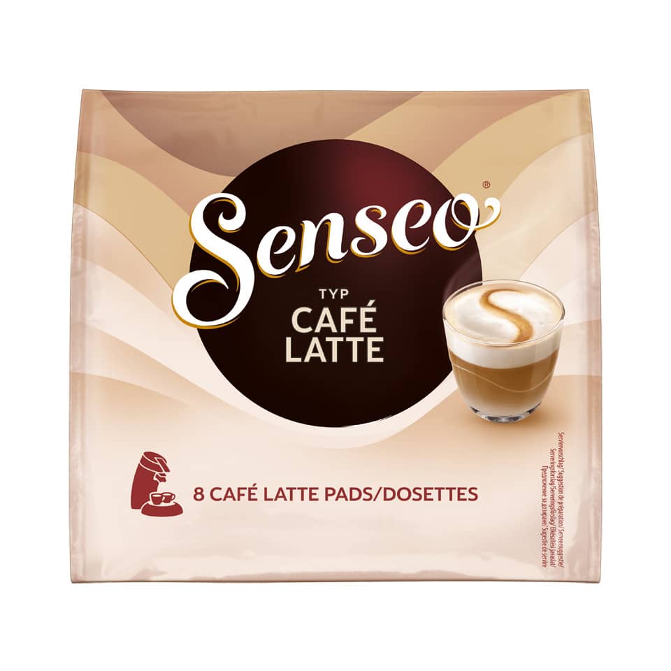 Kaffeepads, Cafè Latte, 8 Pads, Kaffeezubehör, Latte-Tempo