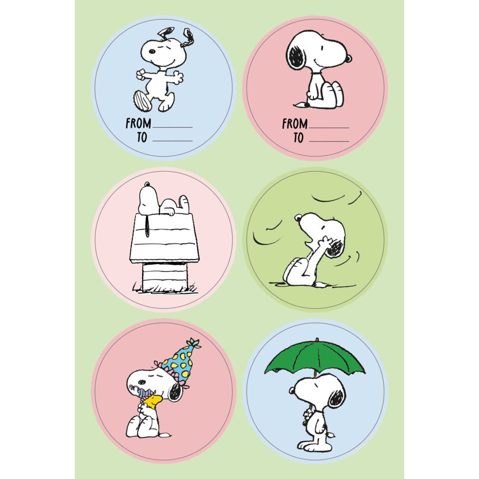 Snoopy, Sticker, Aufkleber, Peanuts, Kinderartikel